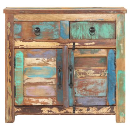 Sideboard 70x35x65 cm Altholz Massiv - Image 3