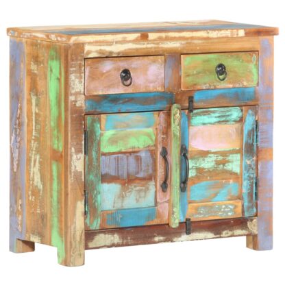 Sideboard 70x35x65 cm Altholz Massiv - Image 8