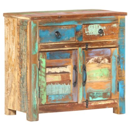Sideboard 70x35x65 cm Altholz Massiv - Image 9