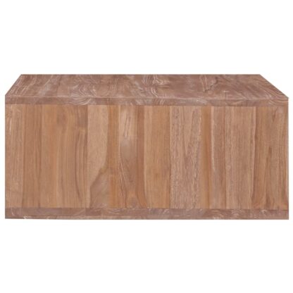 Couchtisch 70 x 70 x 30 cm Massivholz Teak - Image 4