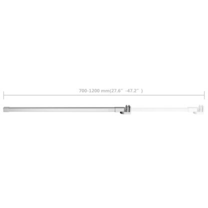 Duschwand-Stabilisierungsstange Edelstahl 70-120 cm - Image 8