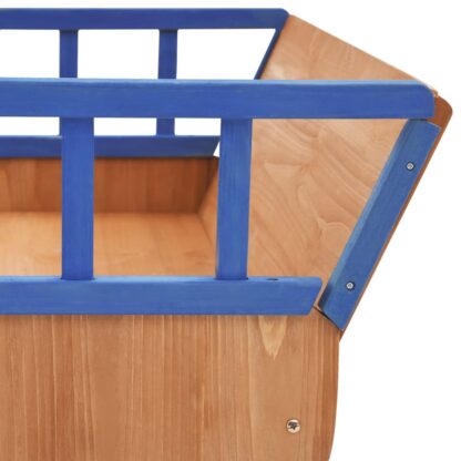 Sandkasten Piratenschiff Tannenholz 190x94,5x101 cm - Image 7