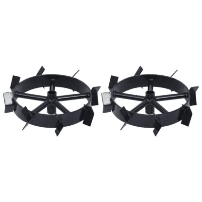 Metallräder für 6,5 PS Benzin-Gartenfräse 2 Stk. - Image 4