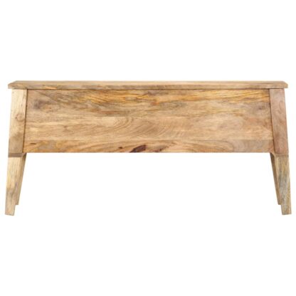 Aufbewahrungstruhe 99 x 35 x 48 cm Massivholz Mango - Image 2