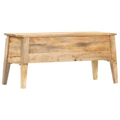 Aufbewahrungstruhe 99 x 35 x 48 cm Massivholz Mango - Image 8