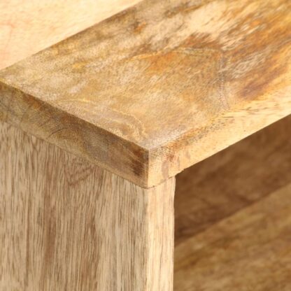 TV-Schrank 90 x 30 x 50 cm Massivholz Mango - Image 5