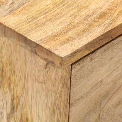 Nachttisch 40 x 35 x 55 cm Massivholz Mango - Image 5