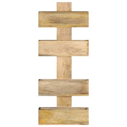 Wand-Zeitschriftenständer 30 x 11 x 72 cm Massivholz Mango - Image 2
