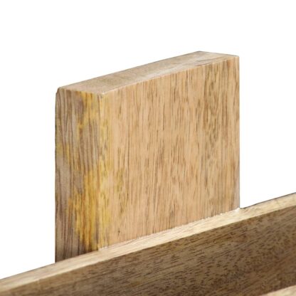 Wand-Zeitschriftenständer 30 x 11 x 72 cm Massivholz Mango - Image 5