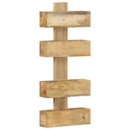 Wand-Zeitschriftenständer 30 x 11 x 72 cm Massivholz Mango - Image 10