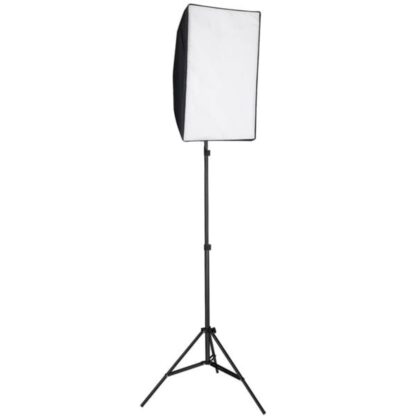 Fotostudio-Set mit Hintergrund und Softbox-Leuchte - Image 9