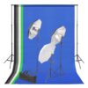 Fotostudio Set mit Hintergrund und Lampen-Set