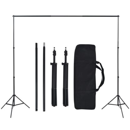 Fotostudio Set mit Hintergrund und Lampen-Set - Image 7
