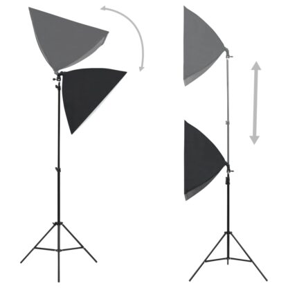 Fotostudio-Set mit Softboxen und Hintergrundsystem - Image 9