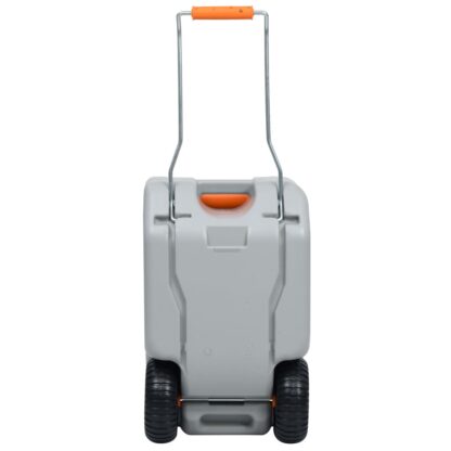 Camping-Wassertank mit Rollen 25 L Grau - Image 7
