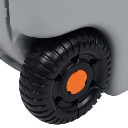 Camping-Wassertank mit Rollen 25 L Grau - Image 9