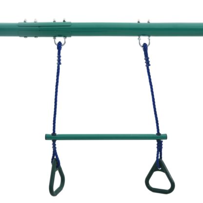 Schaukelset mit Turningen und 4 Sitzen Stahl - Image 8
