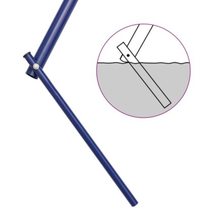 Schaukelset mit Turningen und 4 Sitzen Stahl - Image 9