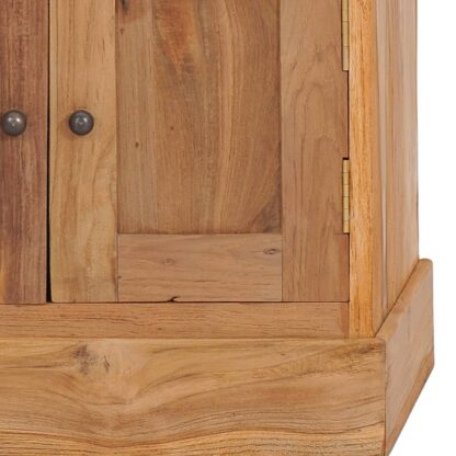 Eck-Sideboard 60×45×60 cm Massivholz Teak - Image 7