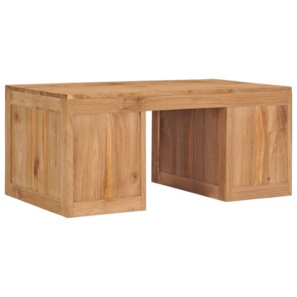 Couchtisch 90×50×40 cm Massivholz Teak - Image 5