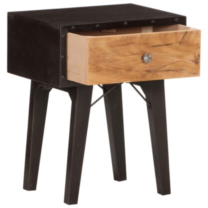 Nachttisch 40x30x50 cm Altholz Massiv - Image 2