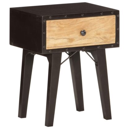 Nachttisch 40x30x50 cm Altholz Massiv - Image 10