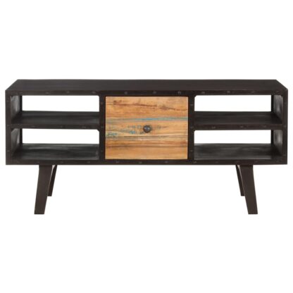 Couchtisch 100x50x45 cm Altholz Massiv - Image 2