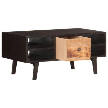 Couchtisch 100x50x45 cm Altholz Massiv - Image 3