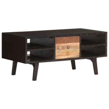 Couchtisch 100x50x45 cm Altholz Massiv - Image 8