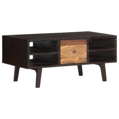 Couchtisch 100x50x45 cm Altholz Massiv - Image 10