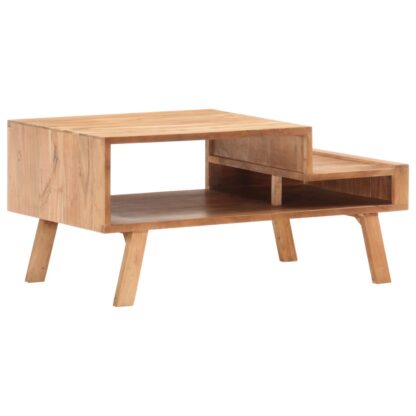 Couchtisch 100 x 50 x 45 cm Akazie Massivholz - Image 7