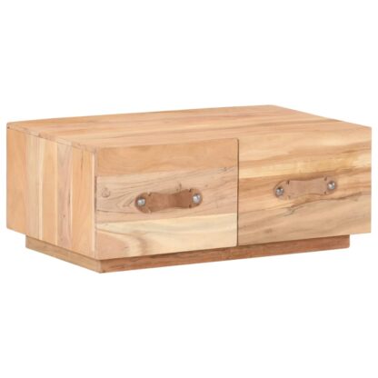 Couchtisch 90 x 50 x 35 cm Recyceltes Massivholz - Image 11