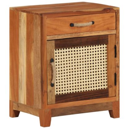 Nachttisch 40x30x50 cm Altholz Massiv - Image 11