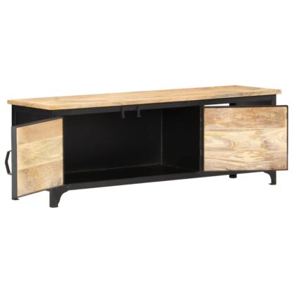 TV-Schrank 120×30×40 cm Mango-Massivholz - Image 2