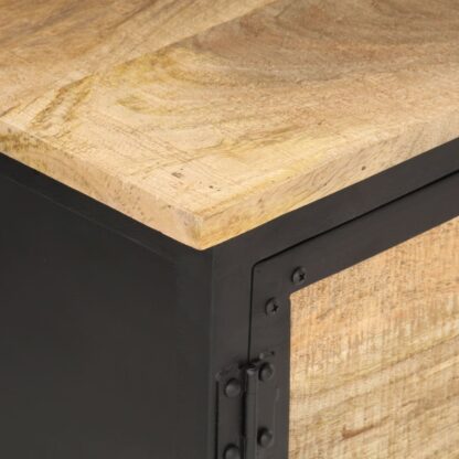 TV-Schrank 120×30×40 cm Mango-Massivholz - Image 6