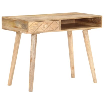 Schminktisch 100x50x76 cm Mango Massivholz - Image 3