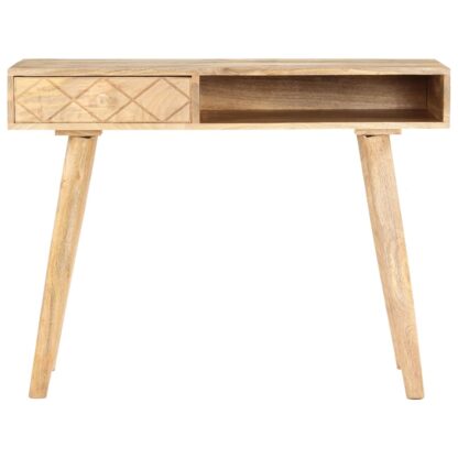 Schminktisch 100x50x76 cm Mango Massivholz - Image 4