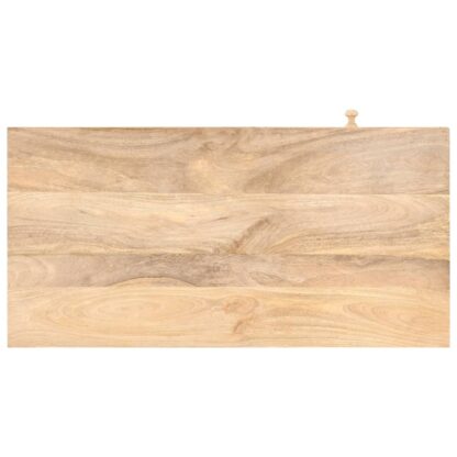Schminktisch 100x50x76 cm Mango Massivholz - Image 5