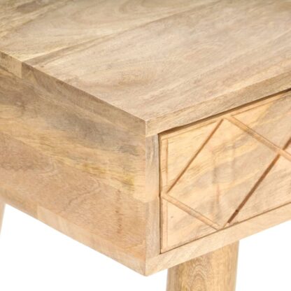Schminktisch 100x50x76 cm Mango Massivholz - Image 8