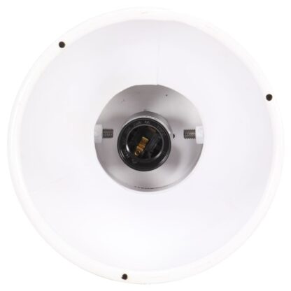 Deckenlampe Industriestil Weiß E27 Mangoholz - Image 7