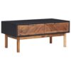 Couchtisch 90x50x40 cm Akazie Massivholz und MDF