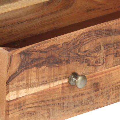 TV-Schrank 120x30x50 cm Raues Akazienholz - Image 4