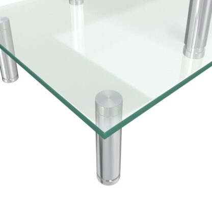 Monitorständer 2-stufig Transparent Glas - Image 5