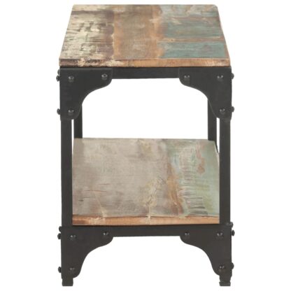 Couchtisch 90x30x40 cm Recyceltes Massivholz - Image 3