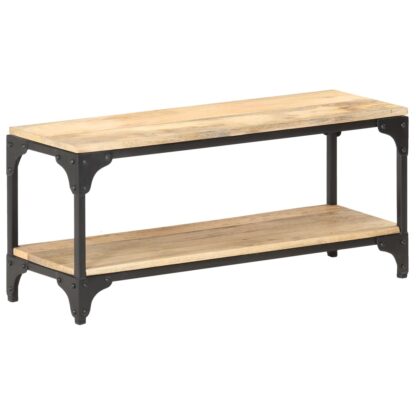 Couchtisch 90x30x40 cm Massivholz Mango - Image 11
