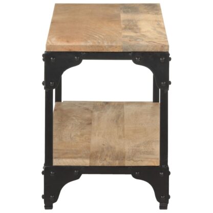 Couchtisch 90x30x40 cm Massivholz Mango - Image 3