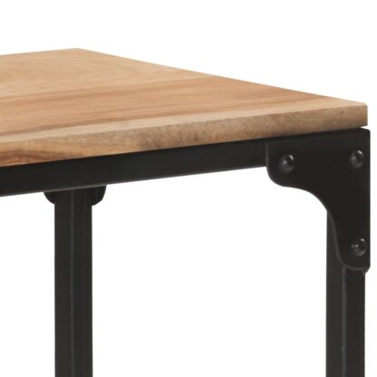 Couchtisch 90x30x40 cm Massivholz Akazie - Image 6