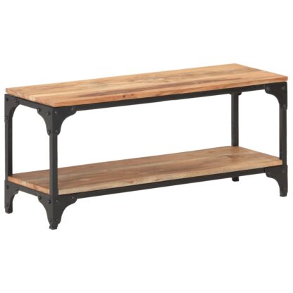 Couchtisch 90x30x40 cm Massivholz Akazie - Image 10
