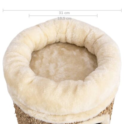 Katzenhaus mit Luxuriösem Katzenbett 33 cm Seegras - Image 8
