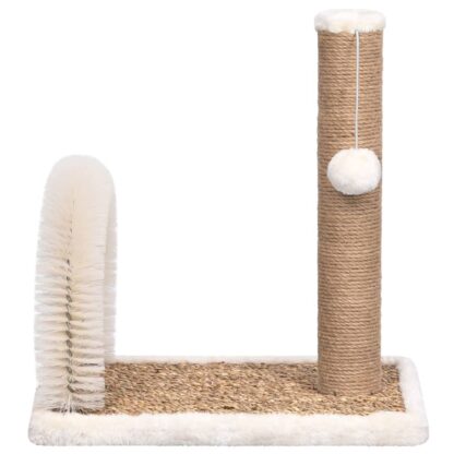 Katzenbaum mit Fellpflegebogen und Kratzsäule - Image 3